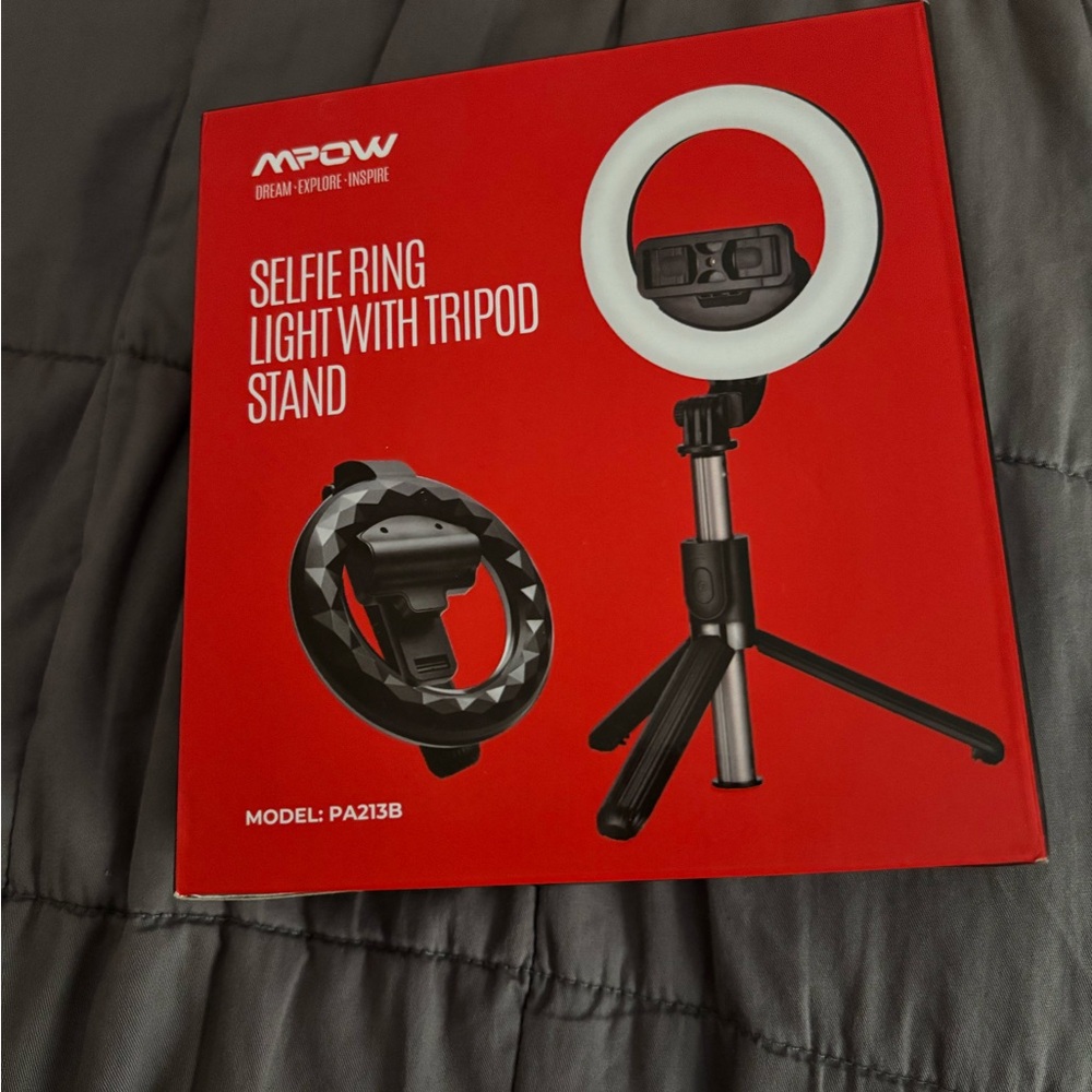 Mpow Selfie Ring Light with Tripod Stand